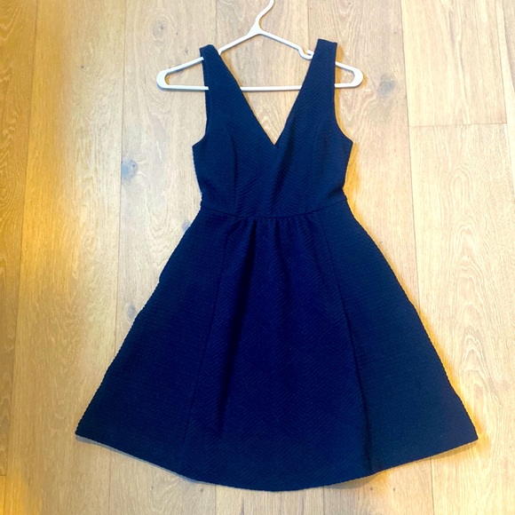 Maeve navy mini dress - Picture 1 of 4